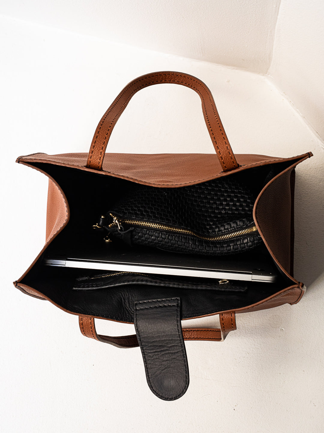 Blankens The Martha Caramel leather bag