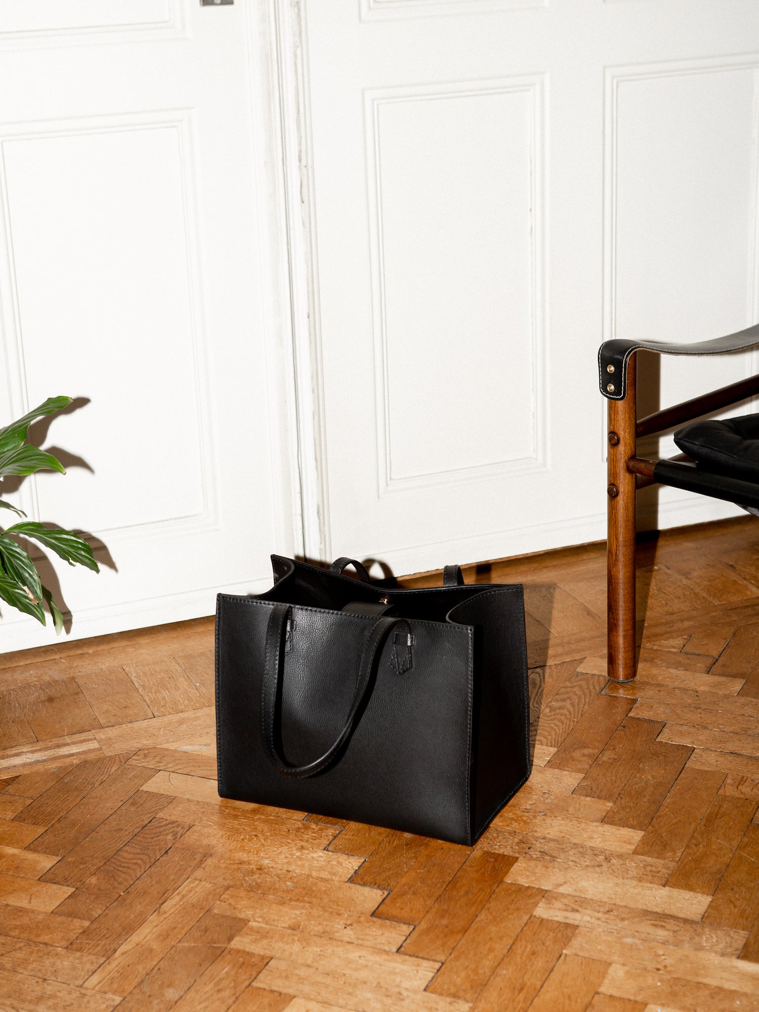 Blankens The Martha Black leather bag