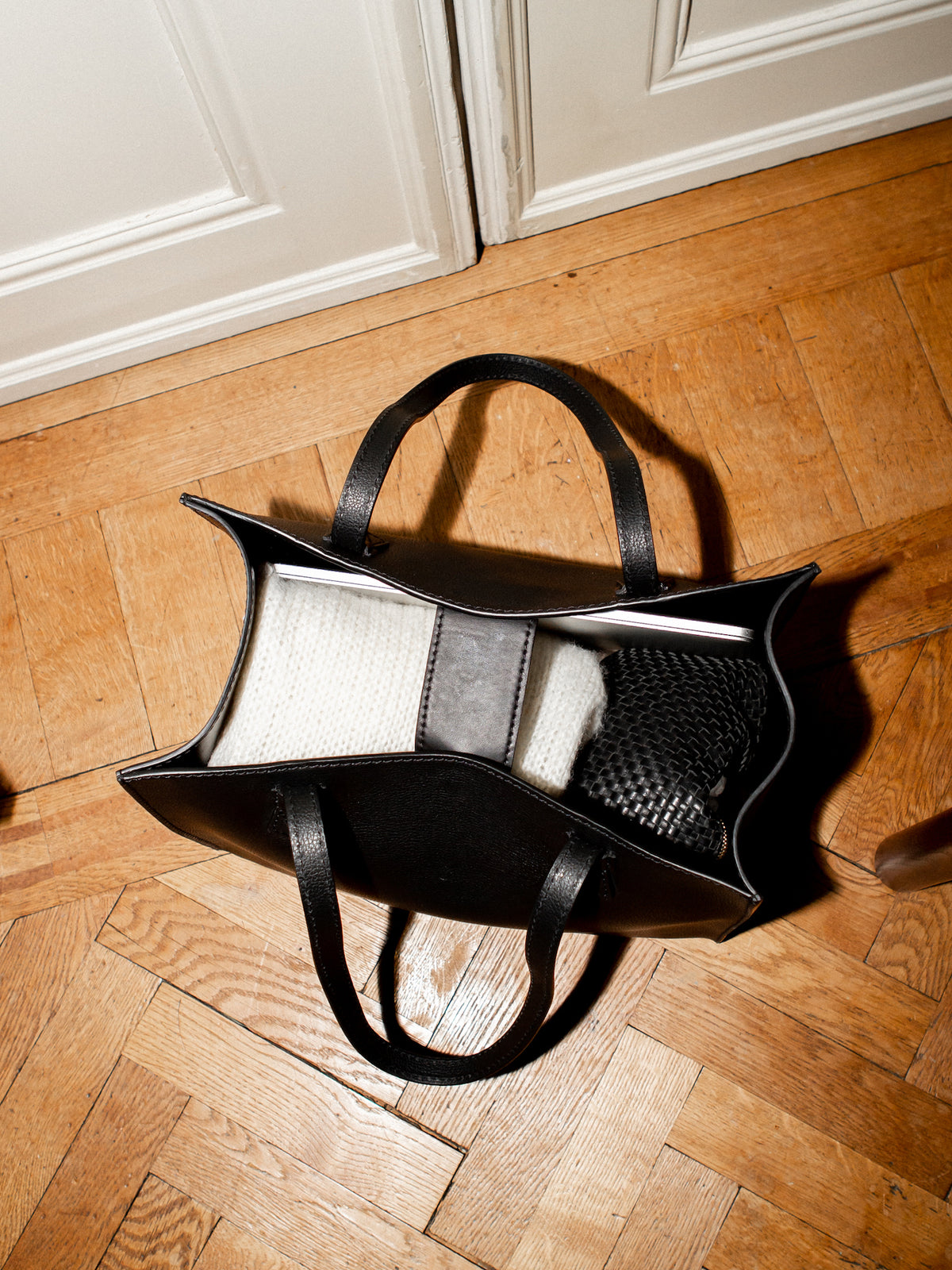 Blankens The Martha Black leather bag