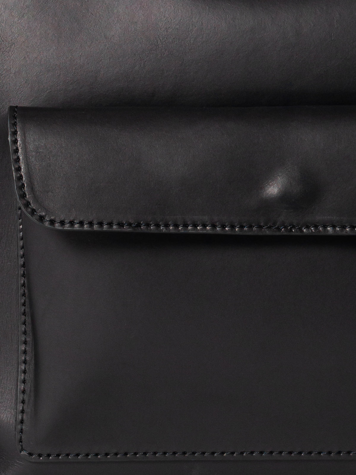 Blankens The Martha Travel black leather weekens bag